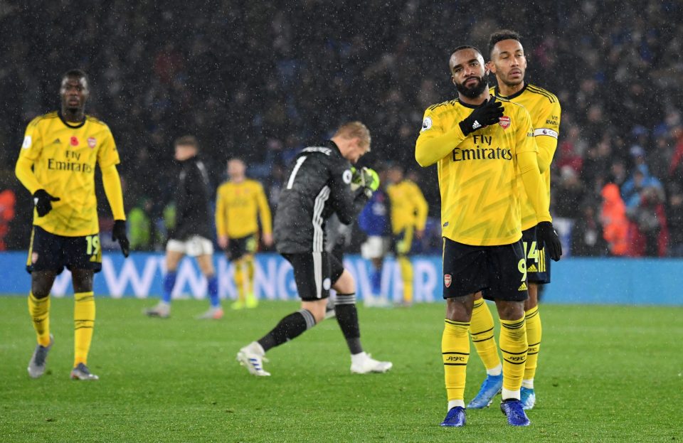  Arsenal were no match for Leicester on Saturday as Jamie Vardy haunted the Gunners again