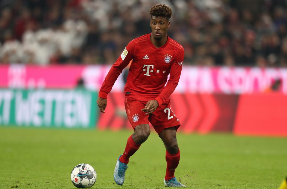  Kingsley Coman worked with Pep Guardiola at Bayern Munich