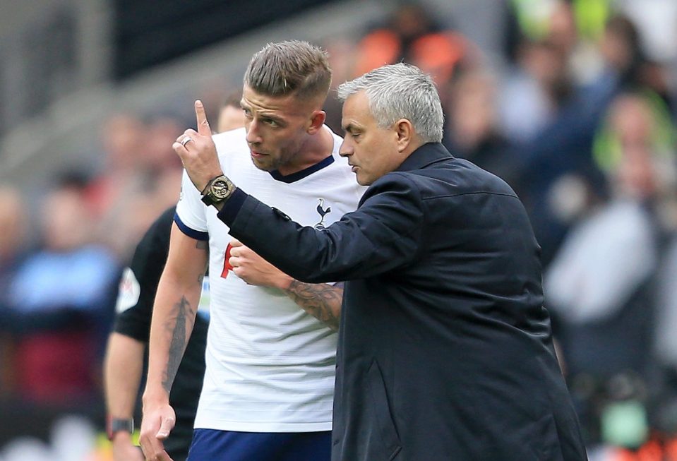  Jose Mourinho is a big fan of Toby Alderweireld and wanted to sign him for Manchester United