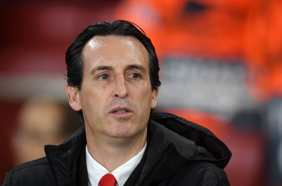  Unai Emery was sacked by Arsenal following a poor run of form