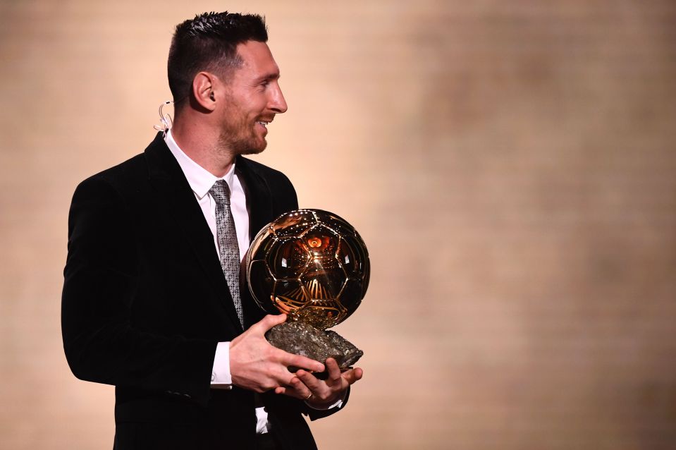  No player has won the Ballon d'Or more than Messi