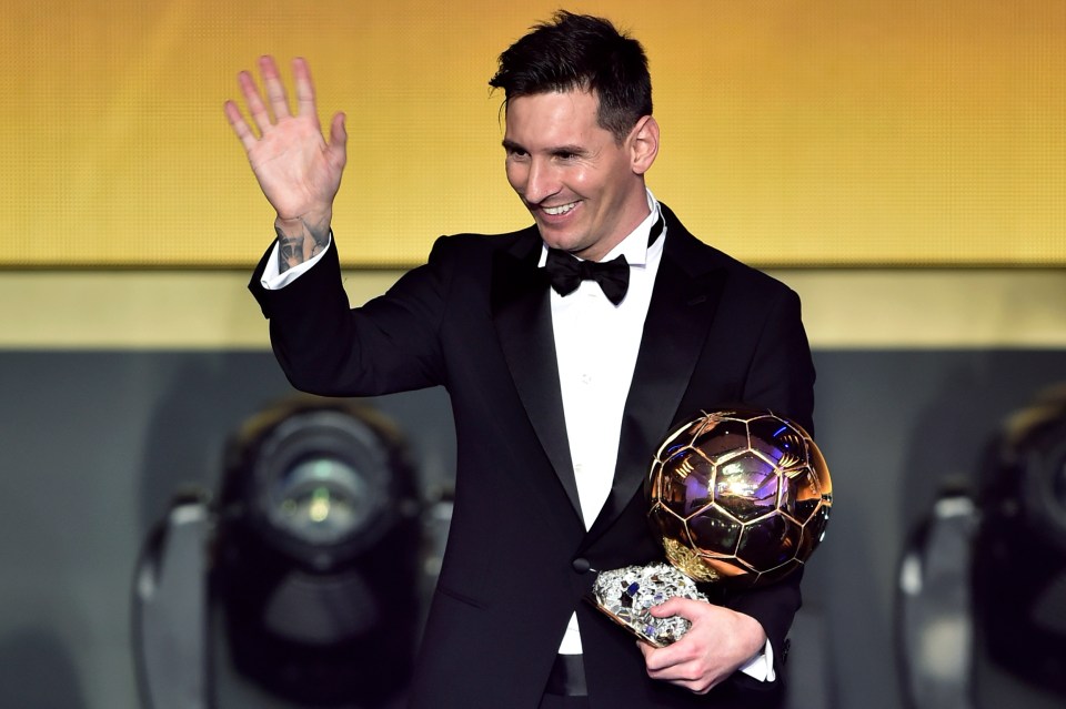  Messi has won it six times and could even add another in 2021