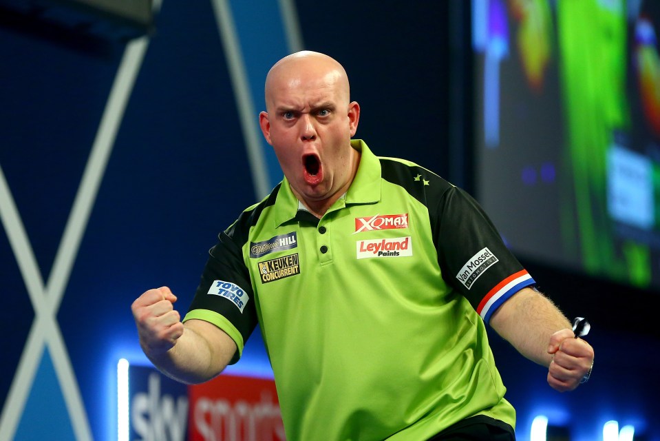  Michael van Gerwen will defend his crown at Ally Pally