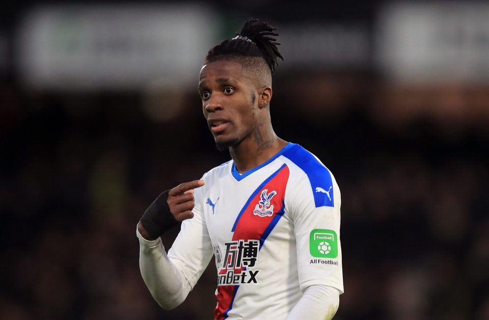  Wilfried Zaha is in his second spell at Crystal Palace