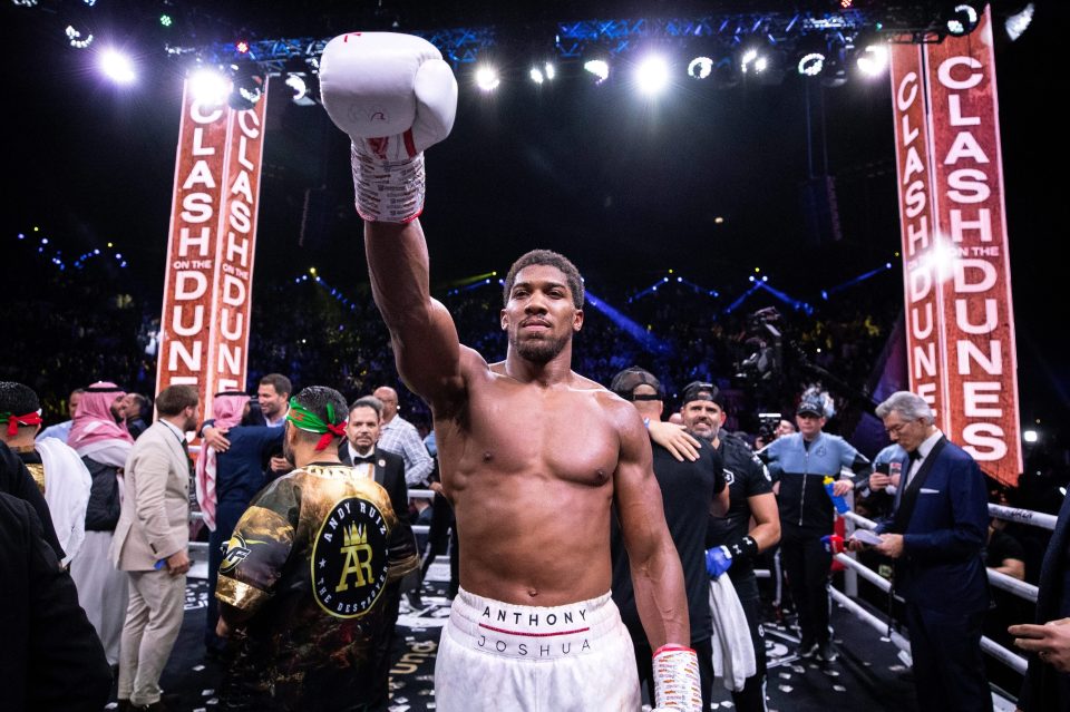 Anthony Joshua will be out to defend his belts against Kubrat Pulev