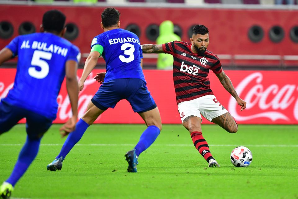  On-loan Inter Milan striker Gabriel Barbosa has been a huge hit since returning to his homeland with Flamengo