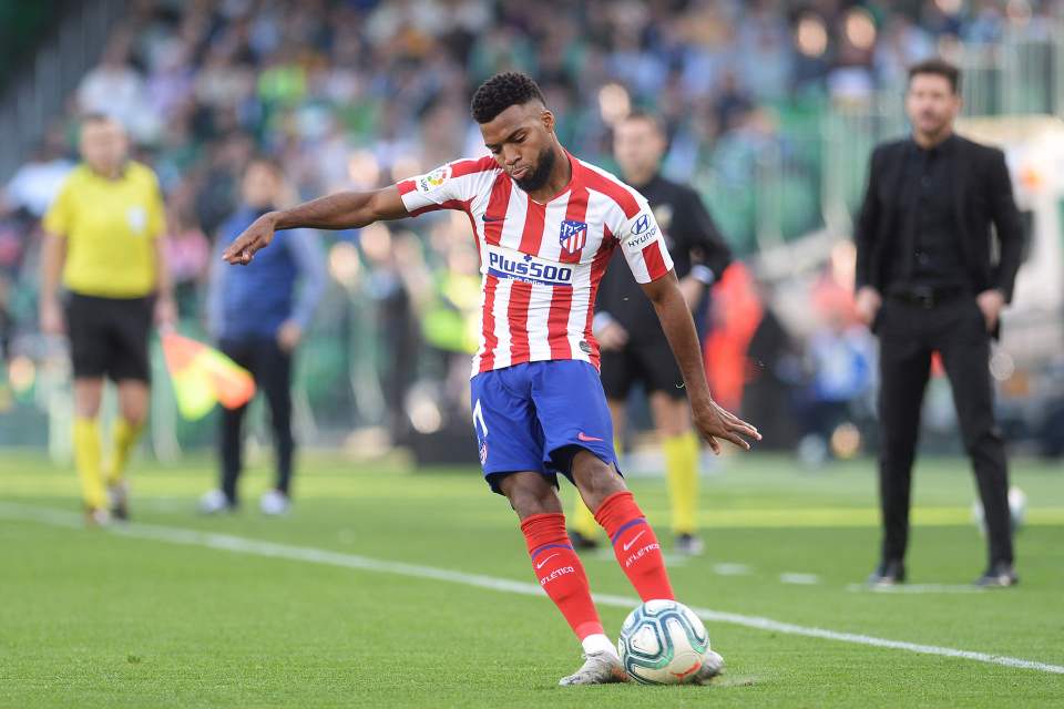 Lemar moved to Atletico Madrid from Monaco for £63m in 2018