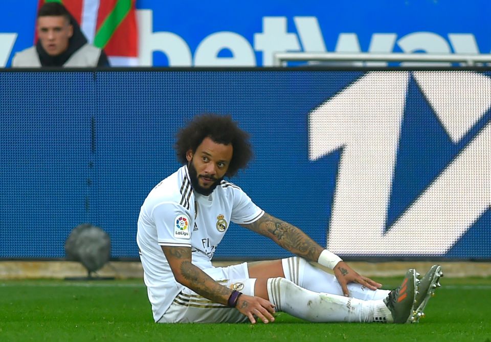  With Real Madrid's sloppy run in recent seasons, Marcelo's market value has plummeted
