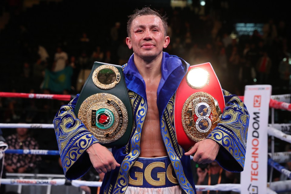  GGG is still the IBF middleweight world champion today