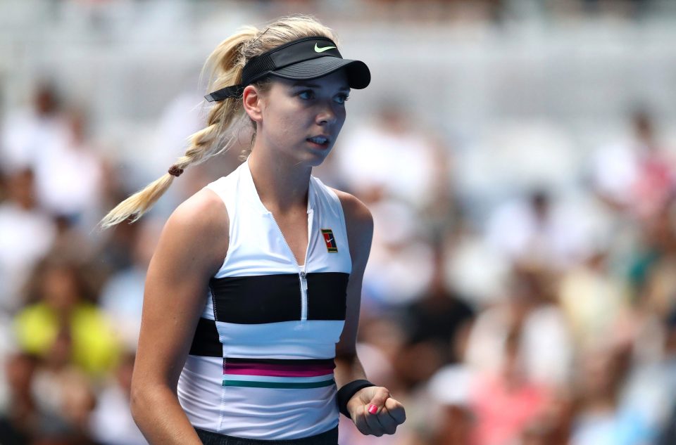 However teammate Katie Boulter is unlikely to be cheering him on