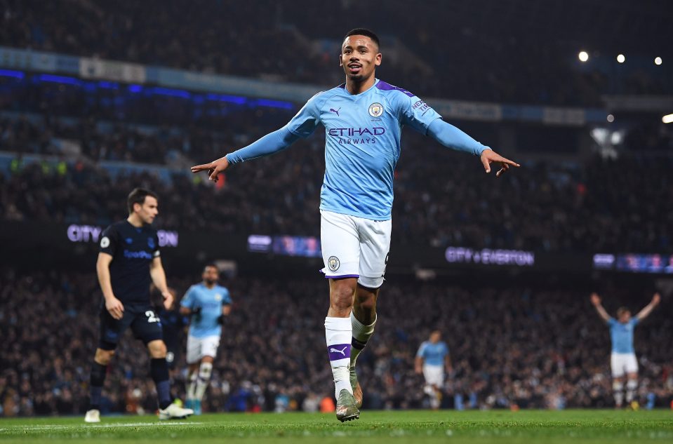  Gabriel Jesus has scored four goals in 11 games this season and his absence will put pressure on Sergio Aguero, who has suffered with injury this term