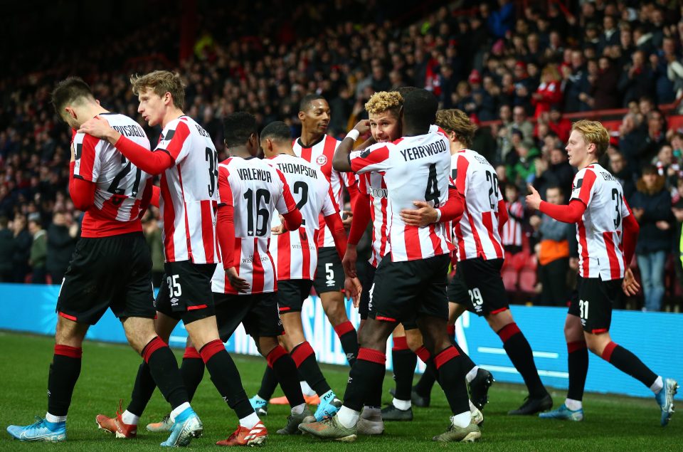  Brentford are pushing hard for promotion