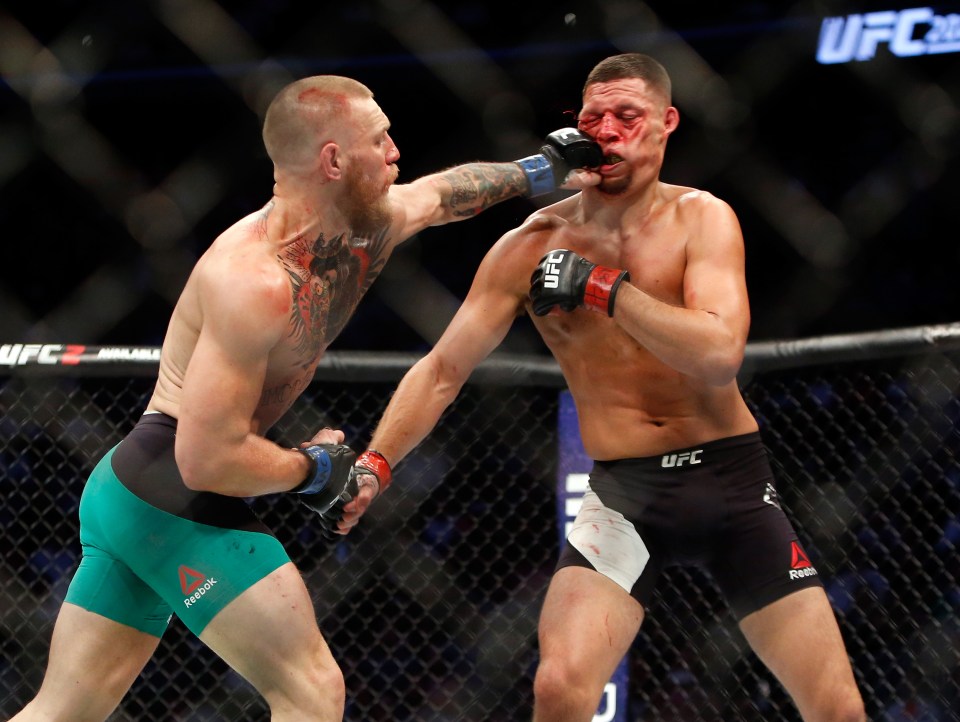 McGregor and Diaz have fought twice before and both are among the biggest gates in MMA history