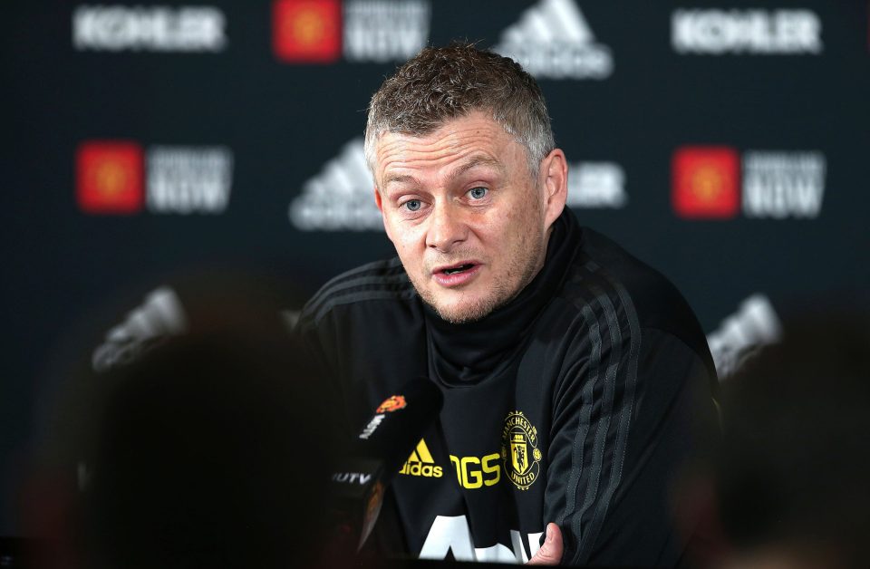  Solskjaer addressed the media ahead of Man United vs Burnley on Wednesday