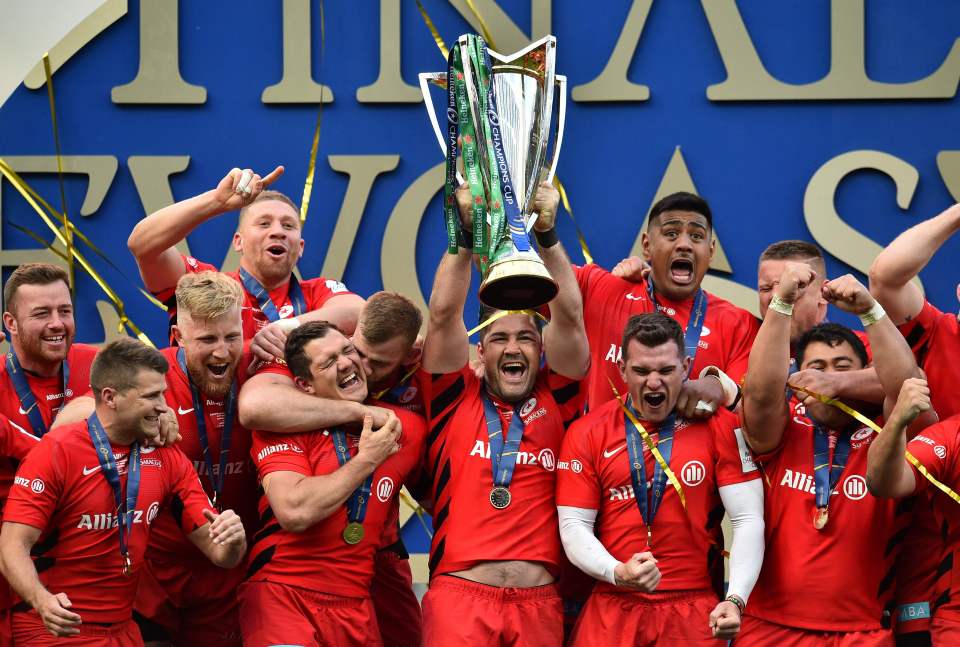  Sarries won the Premiership and the Champions Cup last season