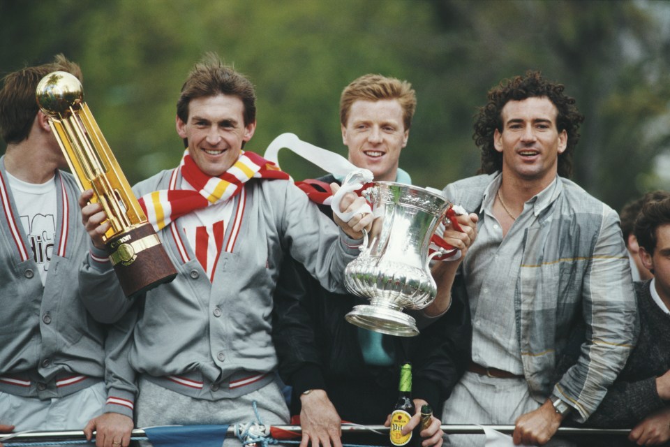  Steve Nicol won four First Division titles in a Liverpool shirt, plus three FA Cups and one European Cup