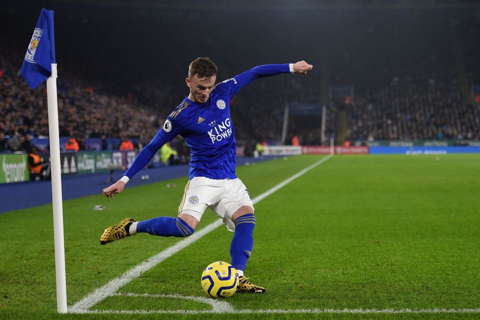  Maddison is always dangerous from set-pieces