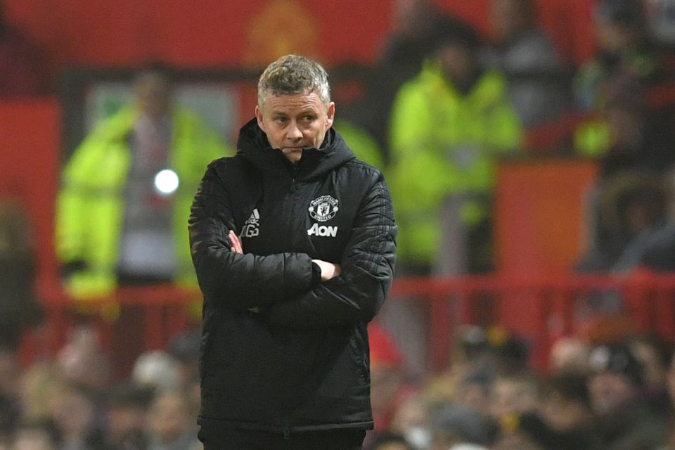  Ole Gunnar Solskjaer is under huge pressure at Old Trafford