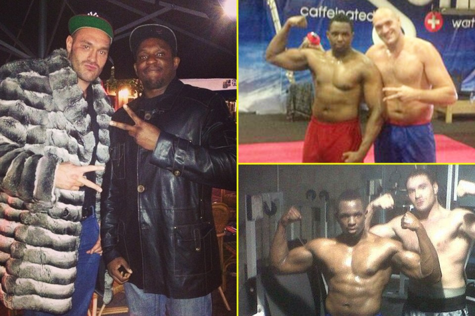  Whyte worked with Team Fury in camp for some of his early fights. They have since argued on multiple occasions about who got the better of the sessions.