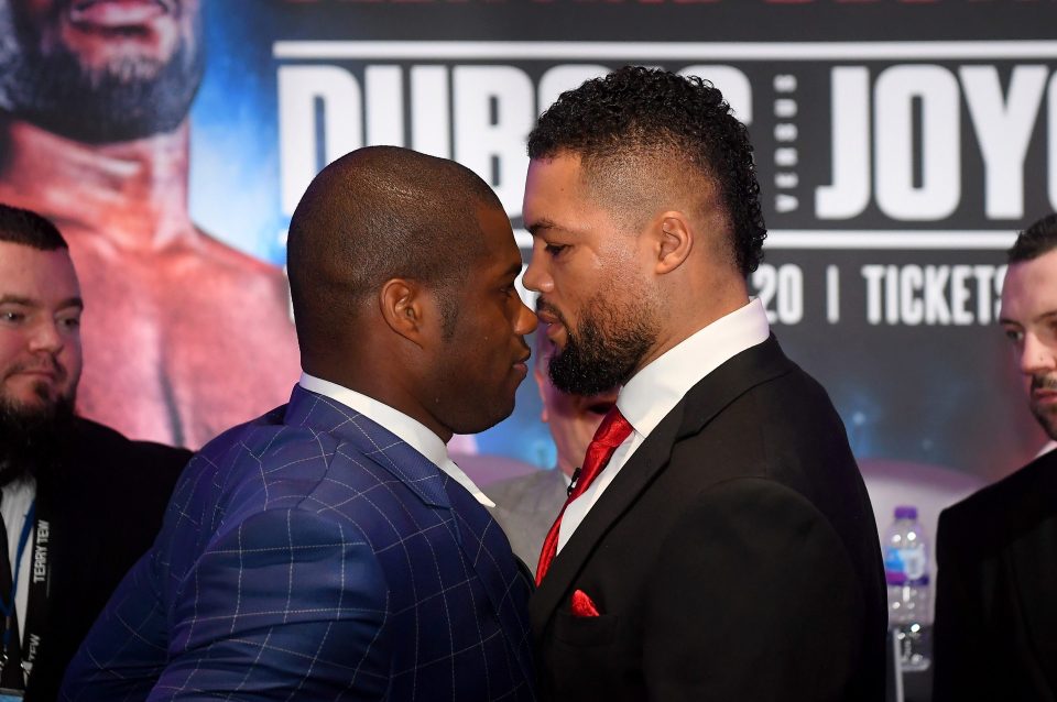  Joe Joyce was prepping for Daniel Dubois prior to the Covid-19 pandemic