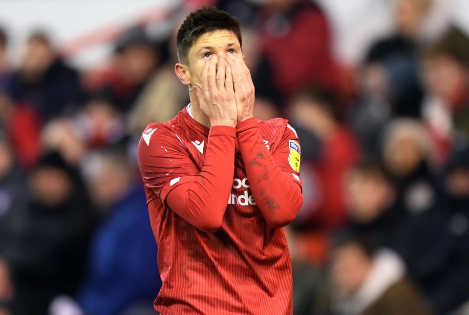  Nottingham Forest midfielder Joe Lolley cannot believe Charlton got the better of his side