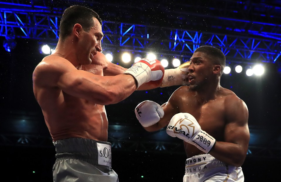  Klitschko and Joshua delivered a heavyweight classic back in 2017