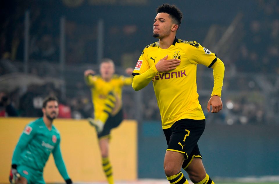  Jadon Sancho has been in blistering form for Borussia Dortmund and it appears he could be staying in Germany, for now