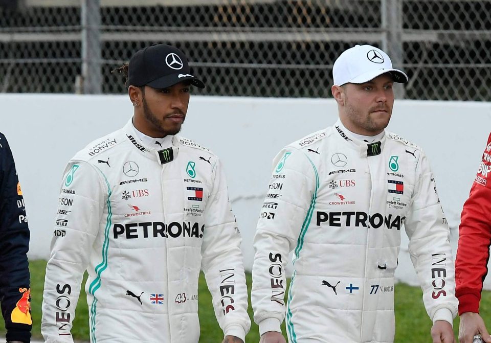Hamilton and Bottas have been teammates since 2017