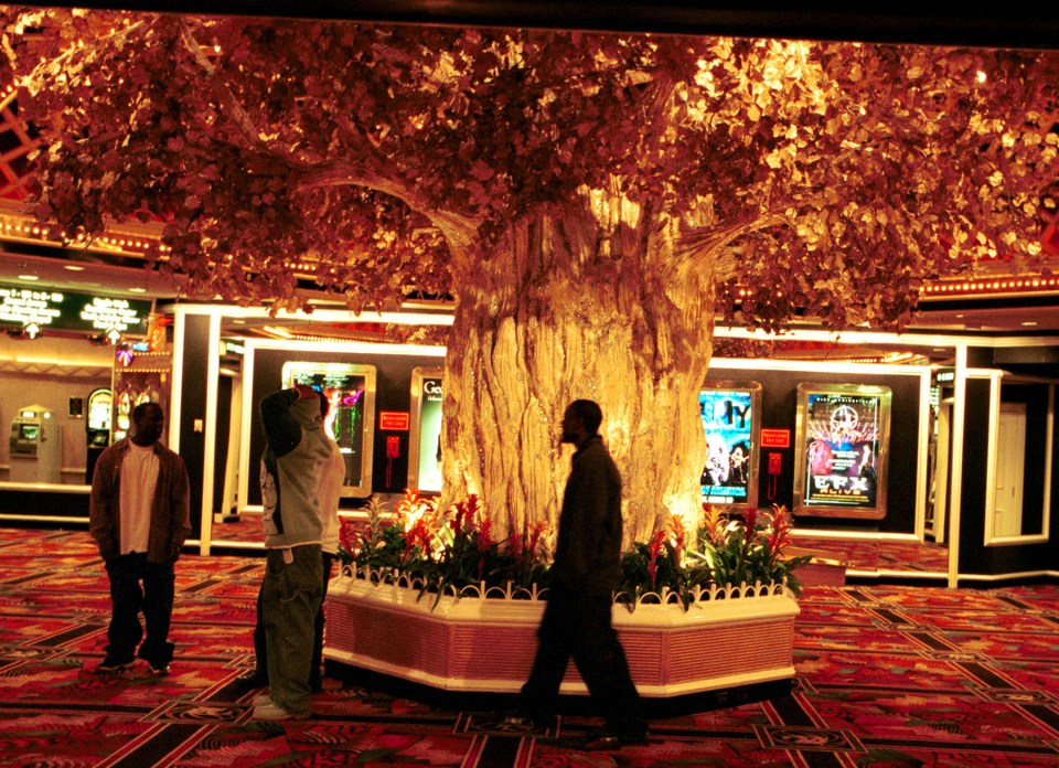  The MGM Grand lobby where Tupac punched Crips gang member Orlando 'Baby Lane' Anderson