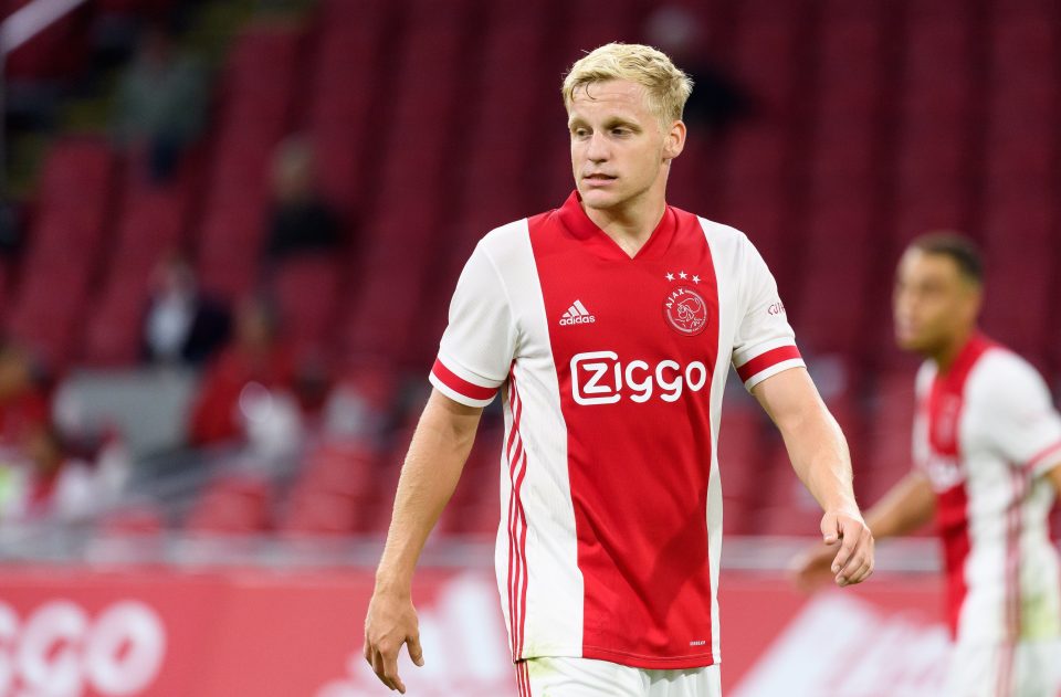  Van de Beek has 41 goals in 175 appearances for Ajax