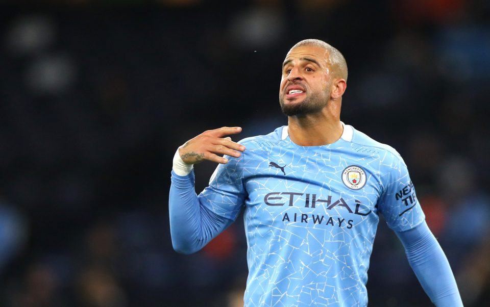  Walker has a great motor which helps him bomb forward but also track back when Man City are under pressure