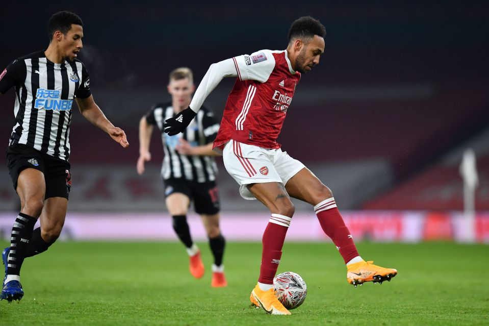  The Gunners captain got a goal but struggled for large periods