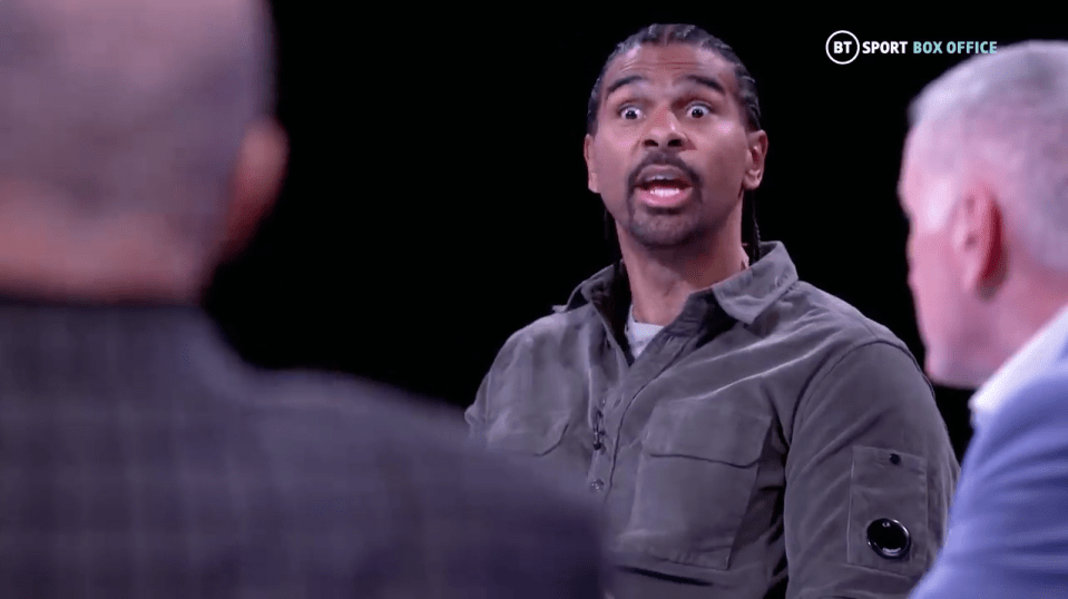  Haye held his ground during the debate