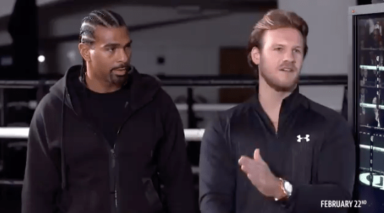  David Haye was stunned by Ben Davison's insight