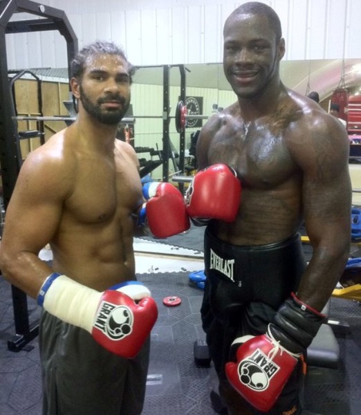  Haye shared rounds with Wilder back in 2013