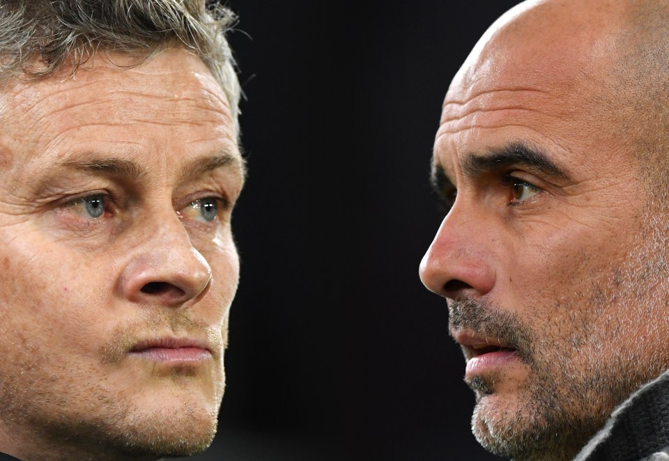  Ole Gunnar Solskjaer and Pep Guardiola go head-to-head this weekend as Man United host near neighbours Man City