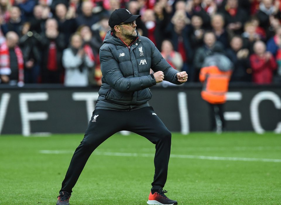  The level of consistency Jurgen Klopp's Liverpool side has shown this season has been outstanding