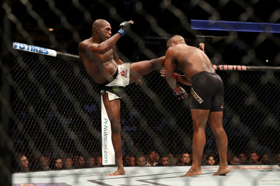 Jones stopped Cormier when they rematched but it was ruled a no-contest