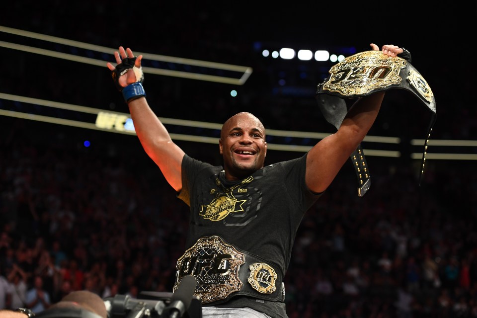 Daniel Cormier was the second fighter to become champ champ