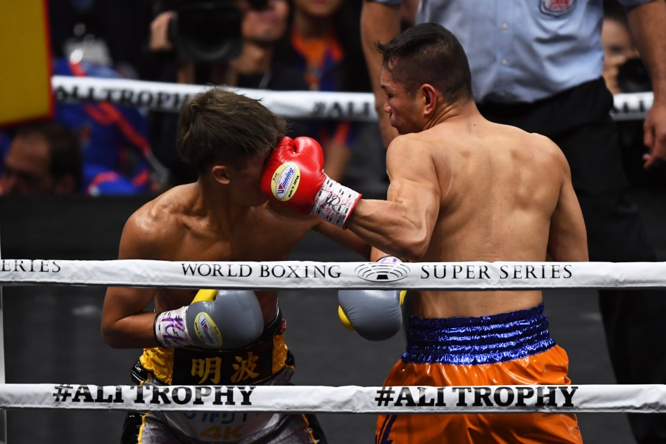 Donaire looks as good as ever despite being 39 years old