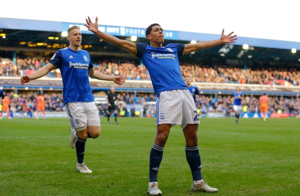  Birmingham's Jude Bellingham has been one of the Championship's star performers this season
