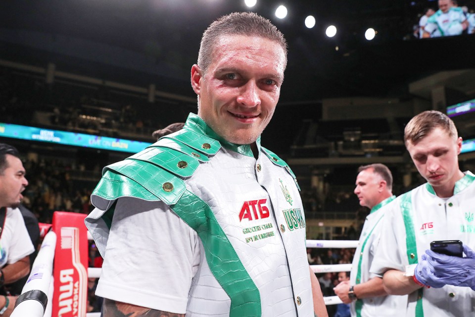 Usyk wants to become heavyweight champion of the world