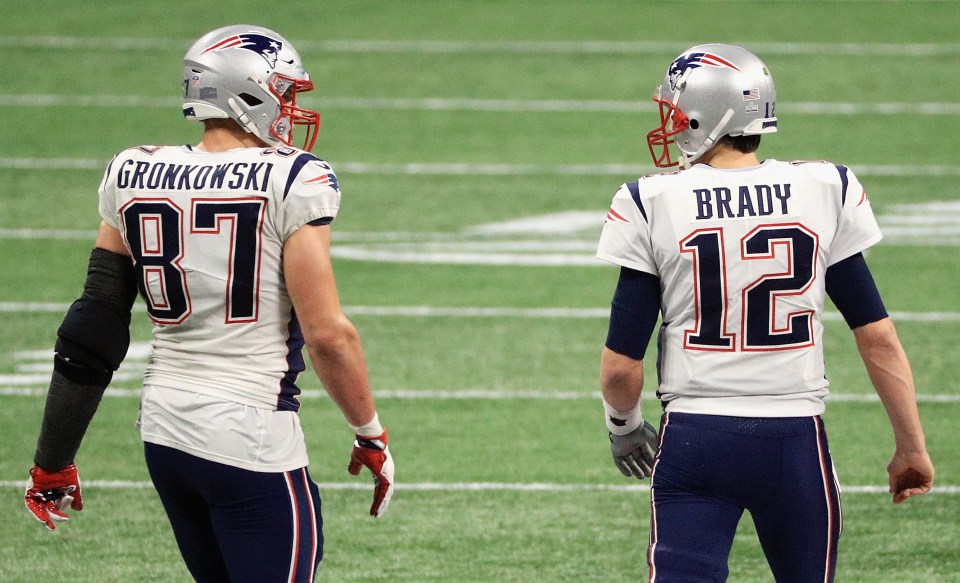 Rob Gronkowski and Brady enjoyed long careers at the NE Patriots and have both only played for these two teams in two decades