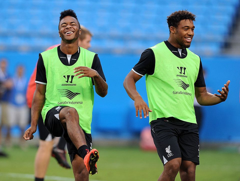 Ibe (right) was tipped to be Sterling's successor