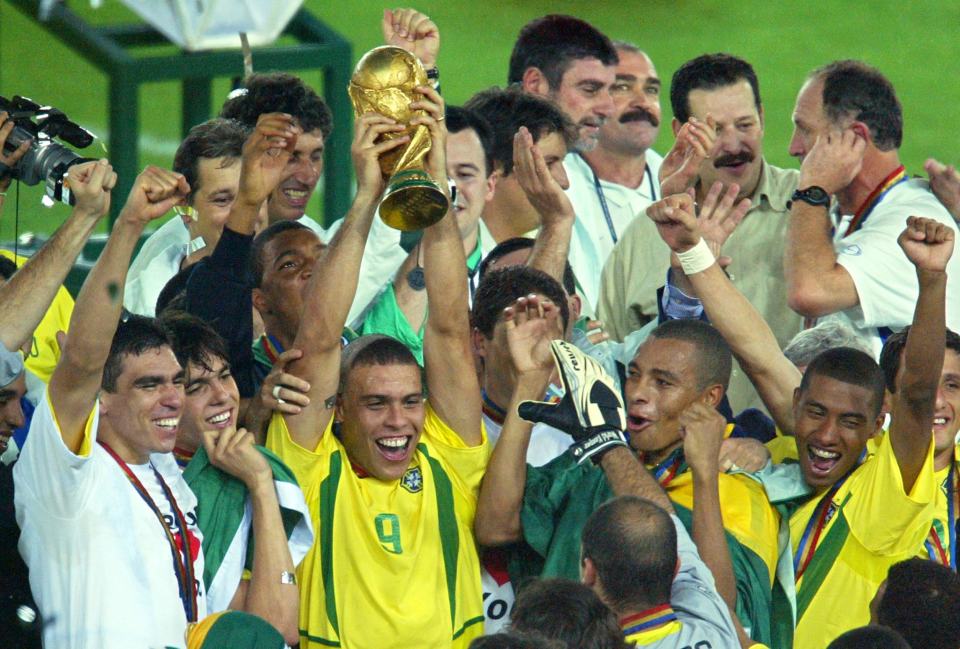Ronaldo won the golden boot at the 2002 FIFA World Cup and helped his nation secure their fifth triumph