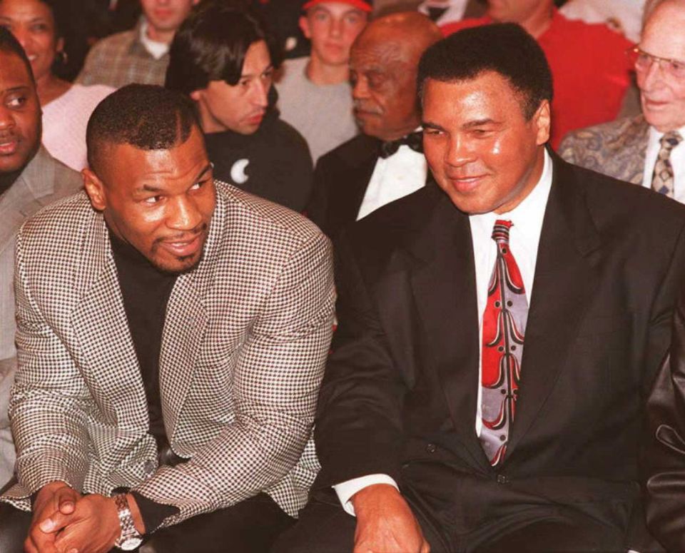 Tyson wasn't shy about discussing how Ali was a hero to him