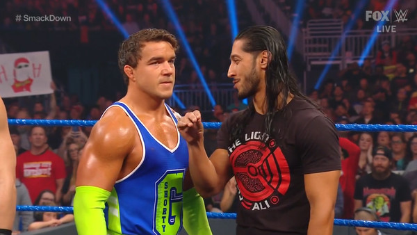 Chad Gable (left) has come a long way in WWE under Triple H's watch