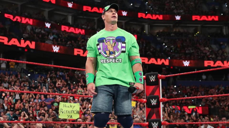  John Cena is a 16-time world champion in WWE, but now he's working in Hollywood
