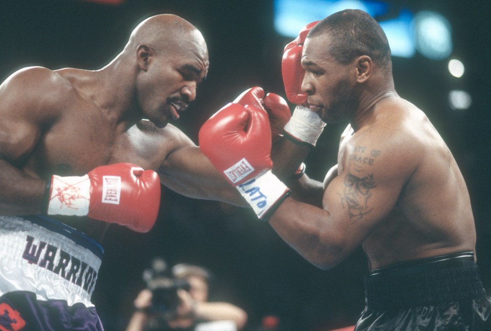 Holyfield and Tyson fought for the WBA World Heavyweight title on June 28,1997 at the MGM Grand Garden in Las Vegas