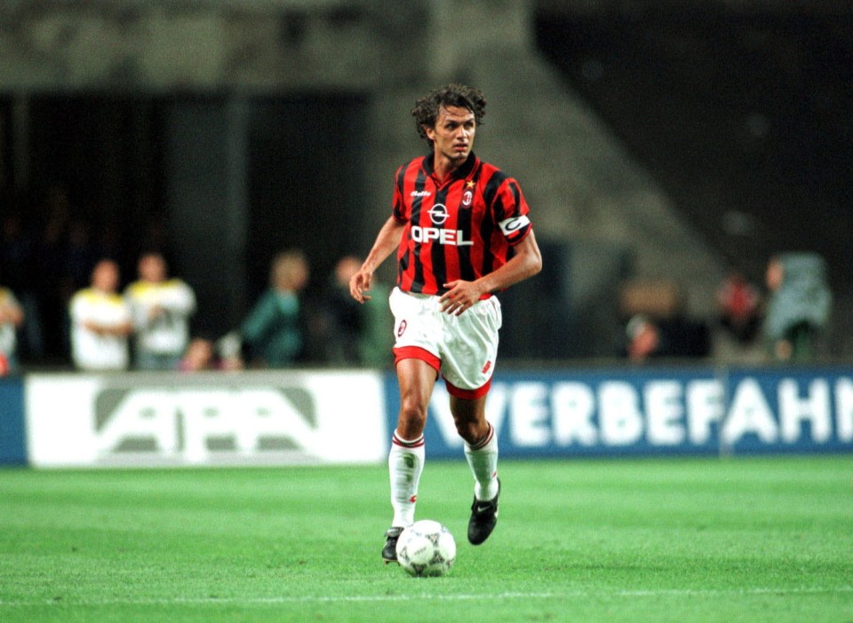  In a defence consisting of Baresi and Maldini (pictured), McCoist said he wouldn't be scoring against them!